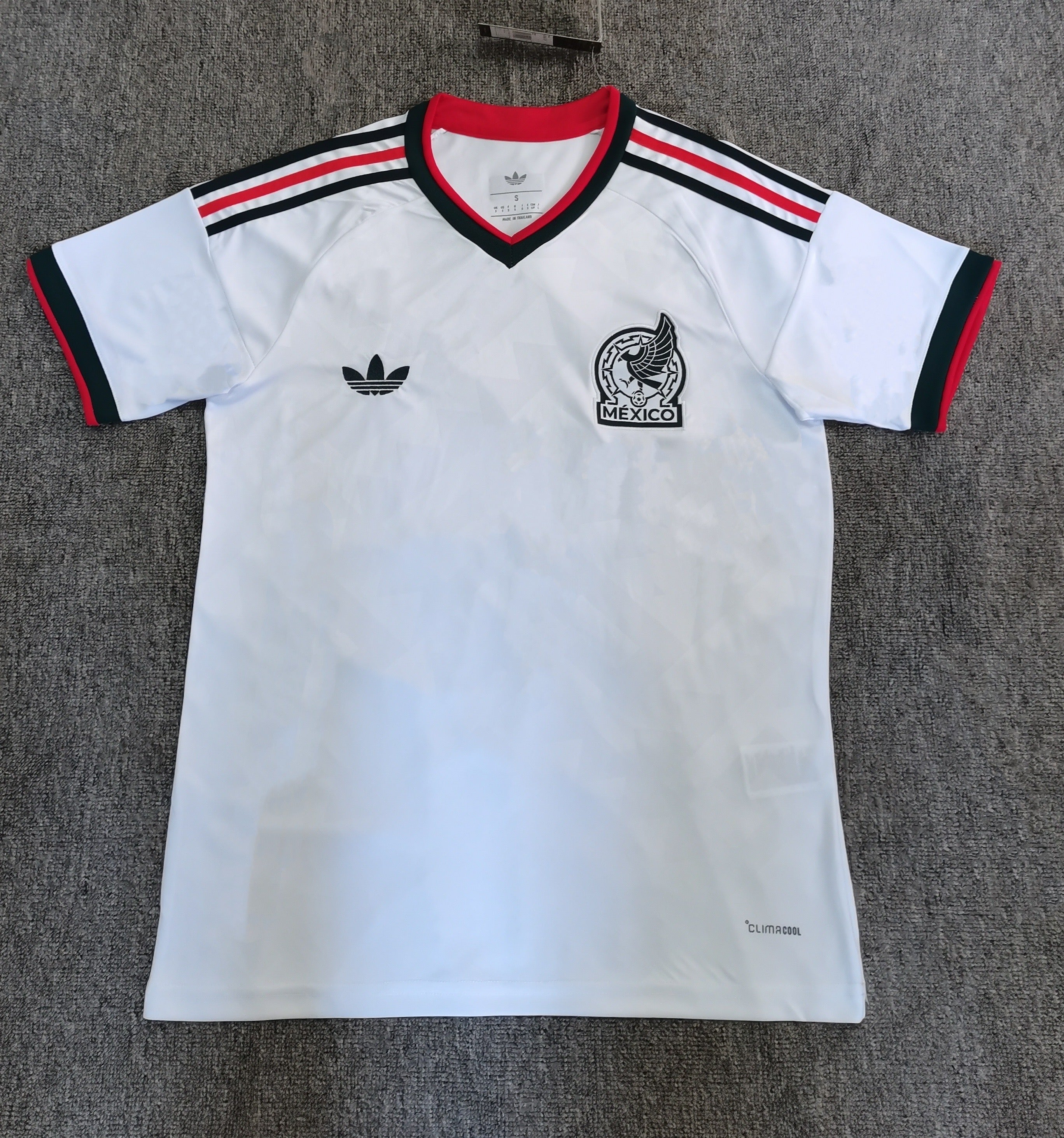 Maillot Extérieur Mexique Rétro – Adidas Originals Blanc Climacool